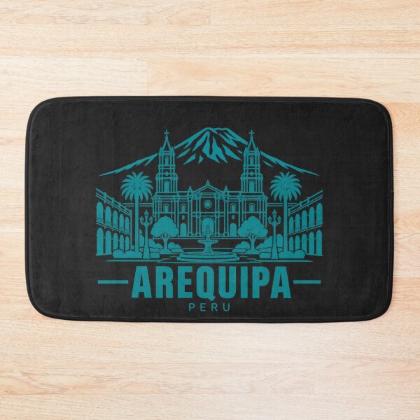 Item preview, Arequipa Peru Line Art Landmark Poster designed and sold by CMYKStudio.