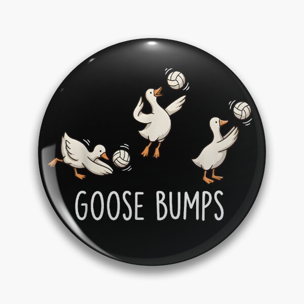 Item preview, Goose Bumps Funny Volleyball Goose Sports Humor Shirt designed and sold by LASTIQUE-dd.