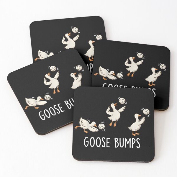Item preview, Goose Bumps Funny Volleyball Goose Sports Humor Shirt designed and sold by LASTIQUE-dd.