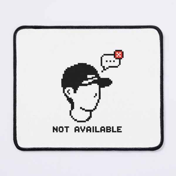Item preview, Not Available Pixel Art designed and sold by DarkThreads320.