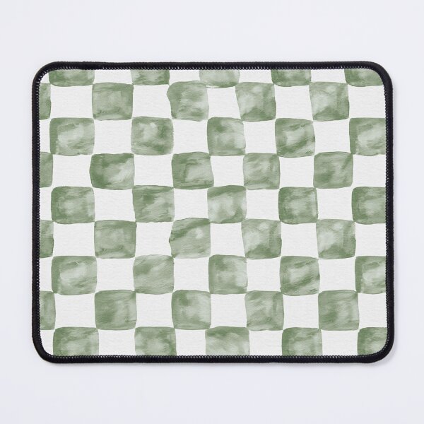 Item preview, Sage Green Watercolor Checkerboard designed and sold by Nurple Art.
