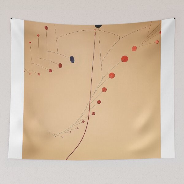Item preview, Red cascade 1954 designed and sold by NeonCanvasDream.