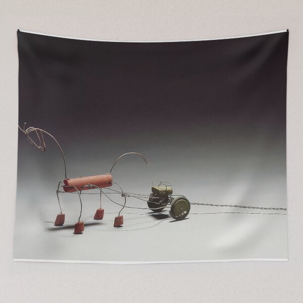 Item preview, Red horse and green sulky 1926 designed and sold by NeonCanvasDream.