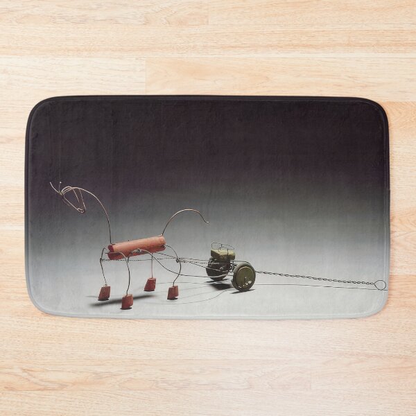 Item preview, Red horse and green sulky 1926 designed and sold by NeonCanvasDream.