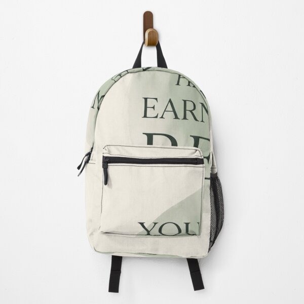 Item preview, You Don't Have to Earn Your Rest | Mindfulness Quote Print designed and sold by Zaramodo.