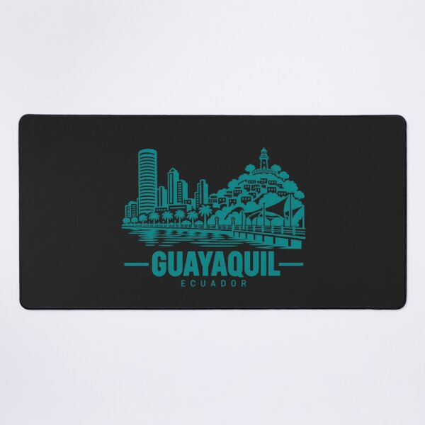 Item preview, Guayaquil Ecuador Line Art Skyline Poster designed and sold by CMYKStudio.