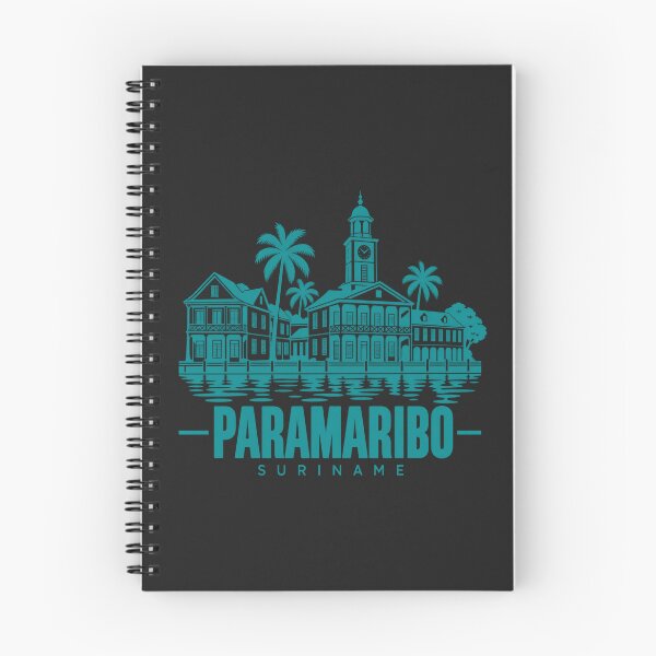 Item preview, Paramaribo Suriname Line Art Landmark Poster designed and sold by CMYKStudio.