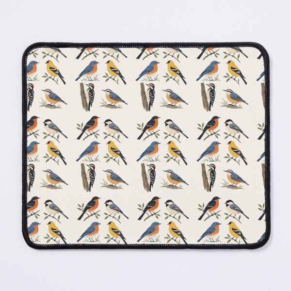 Item preview, Field Six – Modern Birdwatching Cotton Tote Bag designed and sold by astersgraphics.