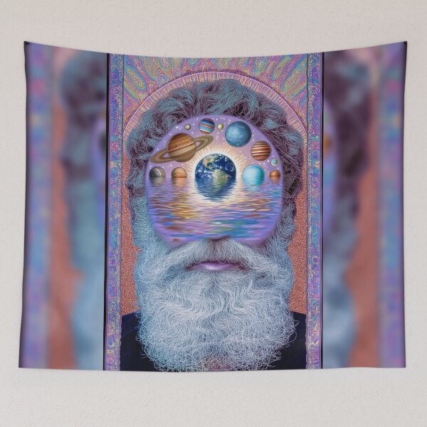 Item preview, The Elder's Ocean Of Planets designed and sold by MongLongStudio.