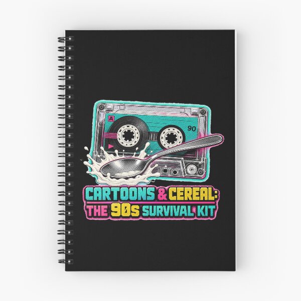 Item preview, Cartoons And Cereal 90s Survival Kit designed and sold by CerealBoxInk.