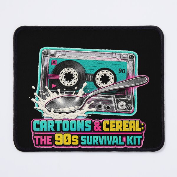 Item preview, Cartoons And Cereal 90s Survival Kit designed and sold by CerealBoxInk.
