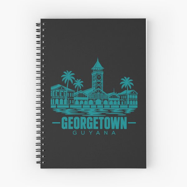 Item preview, Georgetown Guyana Line Art Landmark Poster designed and sold by CMYKStudio.