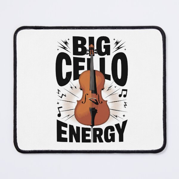Item preview, Big Cello Energy - Funny Cello Player designed and sold by HappyDelights.