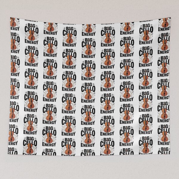 Item preview, Big Cello Energy - Funny Cello Player designed and sold by HappyDelights.