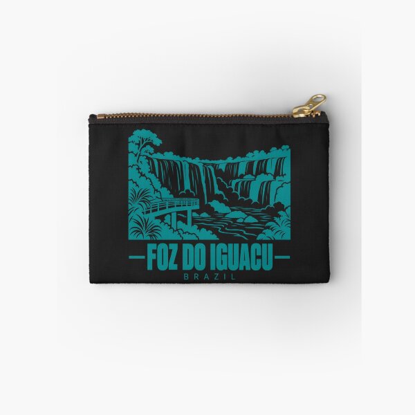 Item preview, Foz do Iguacu Brazil Line Art Landmark Poster designed and sold by CMYKStudio.