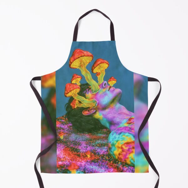 Item preview, Mushrooms Blooming From A Dreaming Face designed and sold by MongLongStudio.