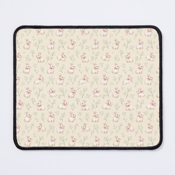 Item preview, Cute Storybook Bunnies with Pink Bows designed and sold by tropicaltee.