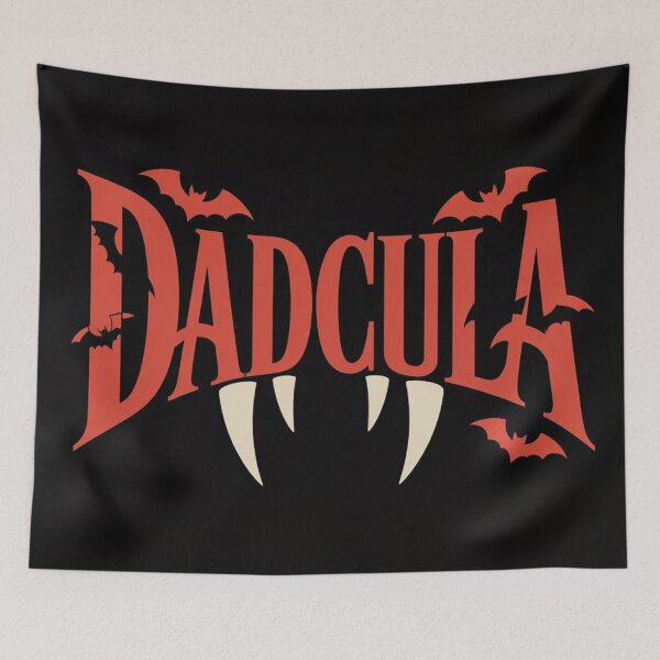 Item preview, Dad Vampire Halloween Dadcula designed and sold by Mindful Wall Art Studio.