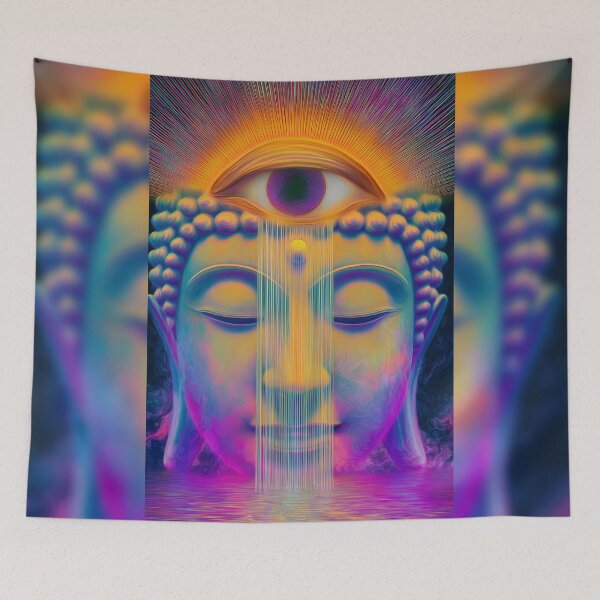 Item preview, The Buddha's Radiant Third Eye Tears designed and sold by MongLongStudio.
