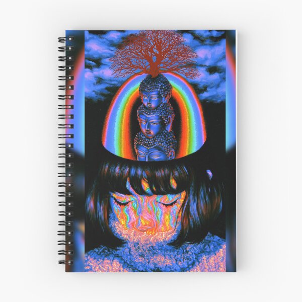 Item preview, The Rainbow Crown Of Three Buddhas designed and sold by MongLongStudio.