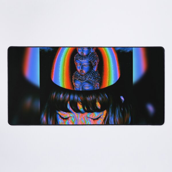 Item preview, The Rainbow Crown Of Three Buddhas designed and sold by MongLongStudio.
