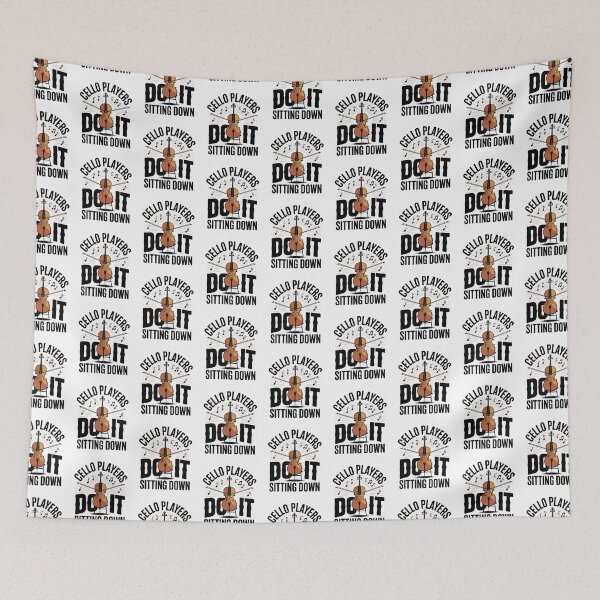 Item preview, Cello Players Do It Sitting Down designed and sold by HappyDelights.