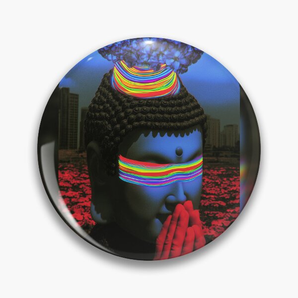 Item preview, The Buddha's Blooming Rainbow Crown designed and sold by MongLongStudio.
