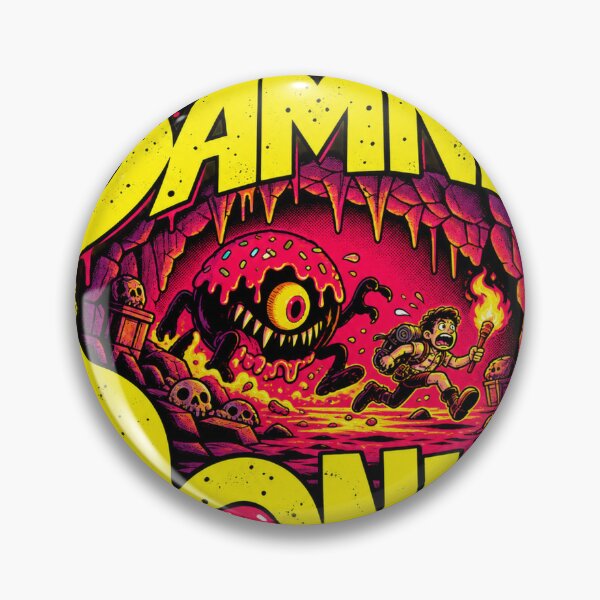 Item preview, God Damnit Donut – Dungeon Monster Chase designed and sold by leoncbrunet.