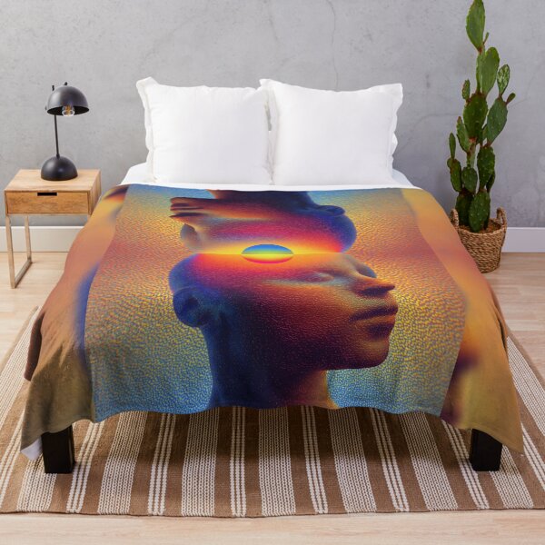 Item preview, Two Faces Around A Rising Sun designed and sold by MongLongStudio.