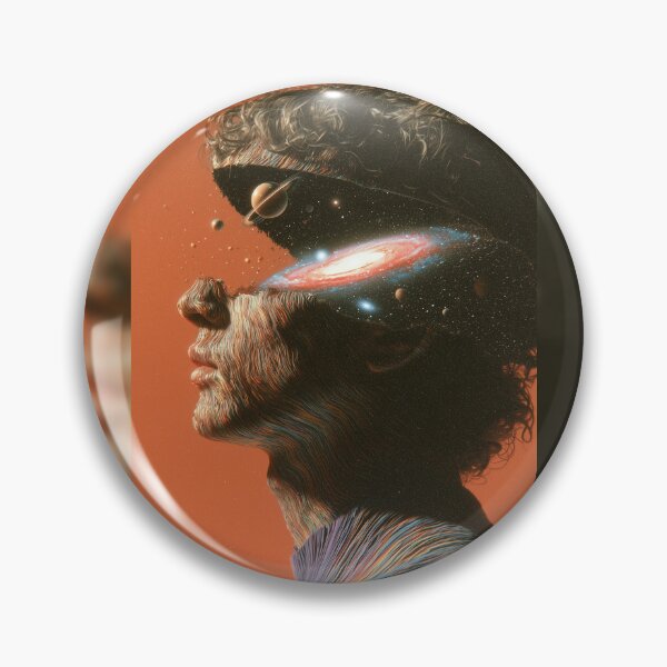 Item preview, The Galaxy Behind His Open Eyes designed and sold by MongLongStudio.
