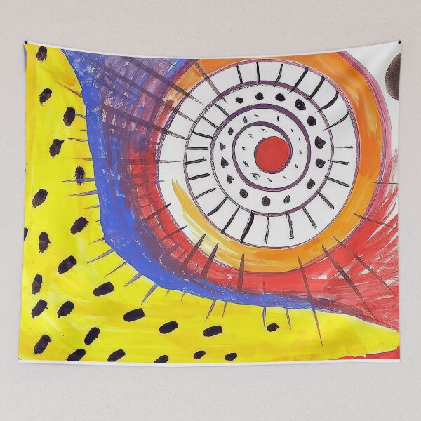 Item preview, Spiral composition 1970 designed and sold by NeonCanvasDream.
