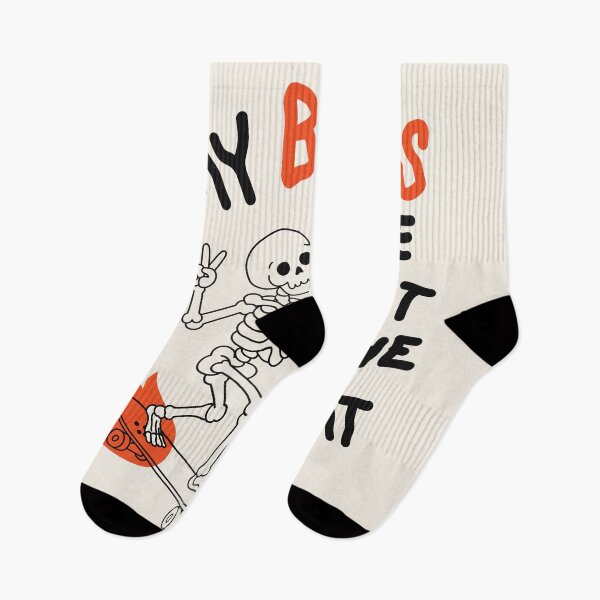 Item preview, My Bones Have Left the Chat | Skateboarding Skeleton Halloween Humor designed and sold by MarleneCanto.