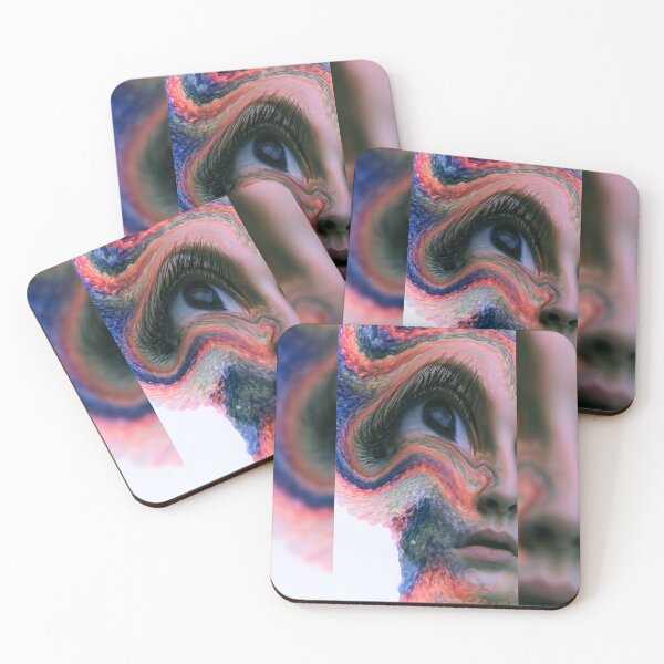 Item preview, Rainbow Static Dissolving Into Skin designed and sold by MongLongStudio.