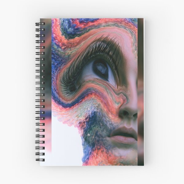 Item preview, Rainbow Static Dissolving Into Skin designed and sold by MongLongStudio.