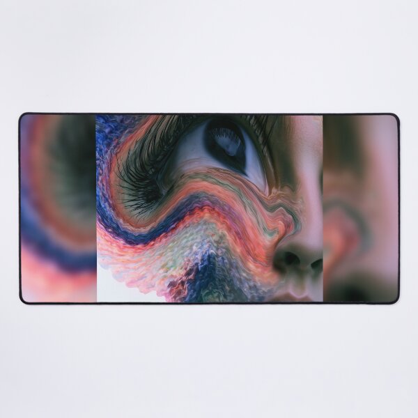 Item preview, Rainbow Static Dissolving Into Skin designed and sold by MongLongStudio.