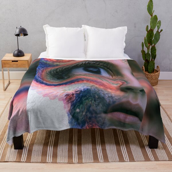 Item preview, Rainbow Static Dissolving Into Skin designed and sold by MongLongStudio.