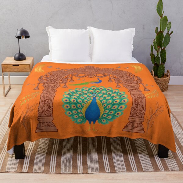 Item preview, Ornate Peacock Temple Art designed and sold by Azurart2.
