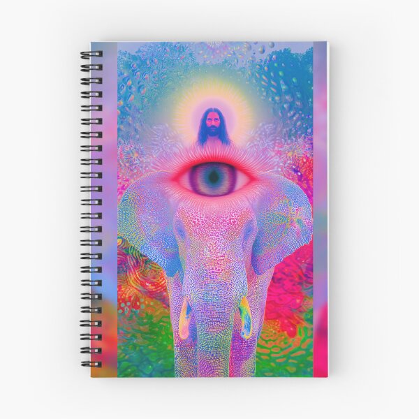 Item preview, The Halo Figure Above The Elephant's Third Eye designed and sold by MongLongStudio.
