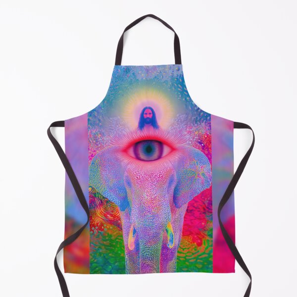 Item preview, The Halo Figure Above The Elephant's Third Eye designed and sold by MongLongStudio.