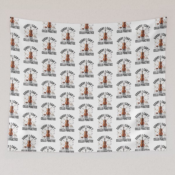 Item preview, I Have Cello Practice - Cello Player Humor designed and sold by HappyDelights.