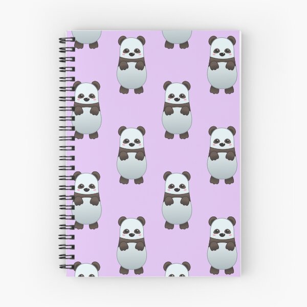Item preview, Pattern of Cute Baby Panda - Kawaii Chibi illustration designed and sold by Agamaji.
