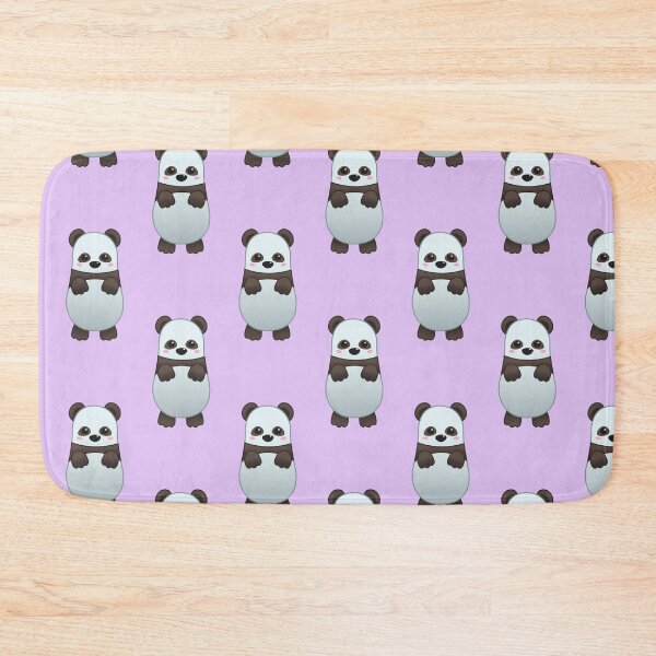 Item preview, Pattern of Cute Baby Panda - Kawaii Chibi illustration designed and sold by Agamaji.