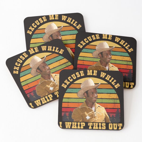 Item preview, Excuse Me While I Whip This Out Retro Sunset designed and sold by Doublettadraw.