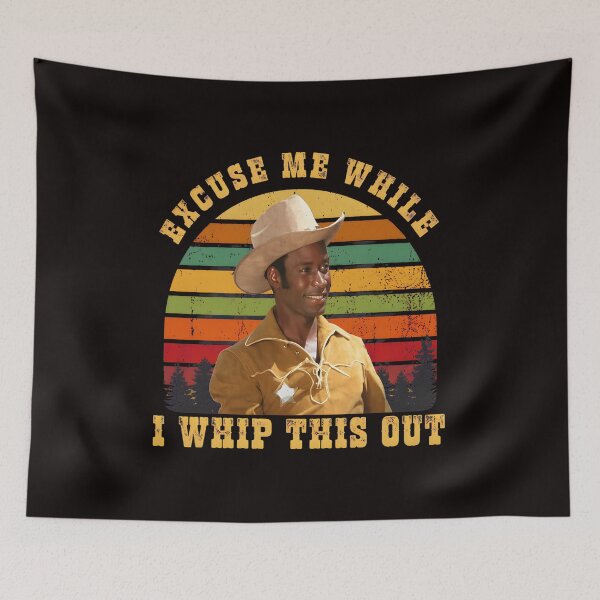 Item preview, Excuse Me While I Whip This Out Retro Sunset designed and sold by Doublettadraw.