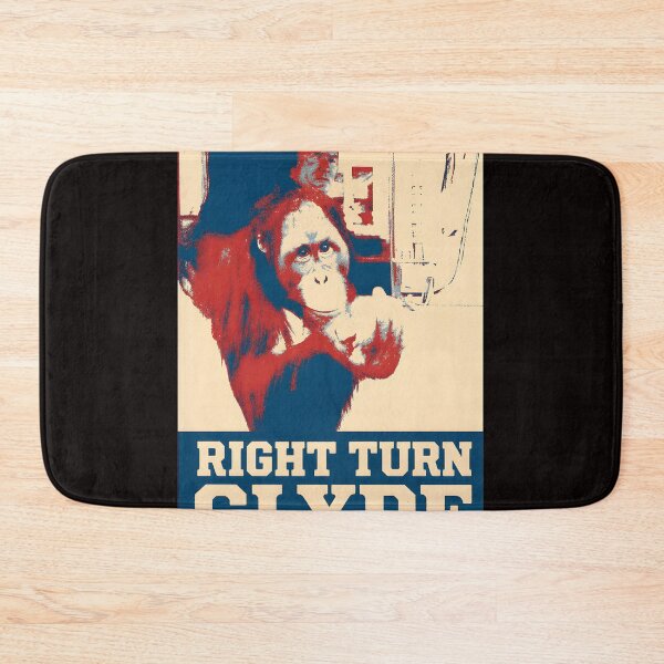 Item preview, Right Turn Clyde Orangutan Retro  designed and sold by Doublettadraw.