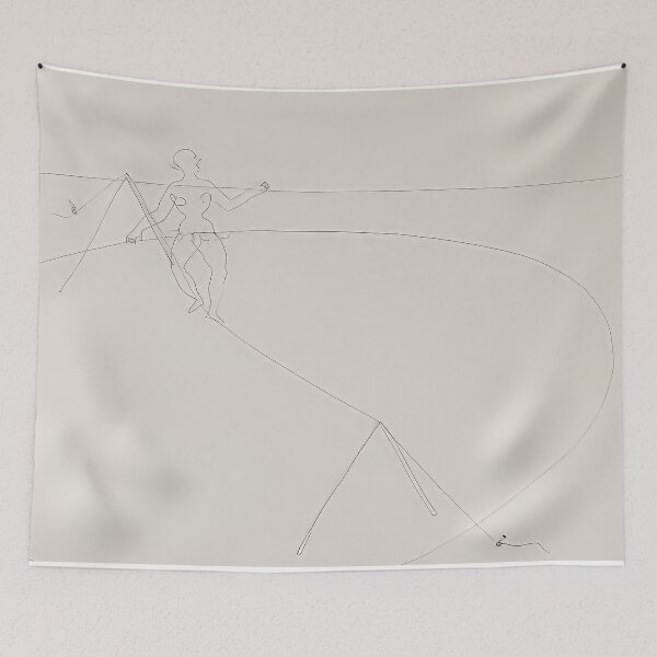 Item preview, Tightrope walker 1932 designed and sold by NeonCanvasDream.
