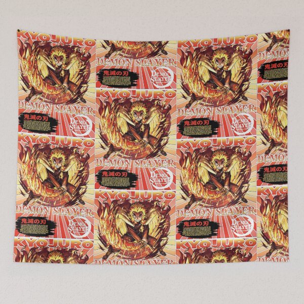 Item preview, Kyojuro Rengoku Flame Breathing Hashira designed and sold by HronawmonsTamer.