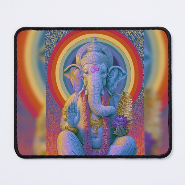 Item preview, Ganesha's Rainbow Halo Blessing designed and sold by MongLongStudio.