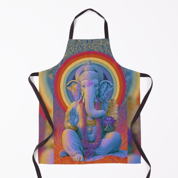 Item preview, Ganesha's Rainbow Halo Blessing designed and sold by MongLongStudio.