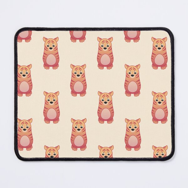 Item preview, Pattern of Cute Pastel Baby tiger - Kawaii Chibi illustration designed and sold by Agamaji.